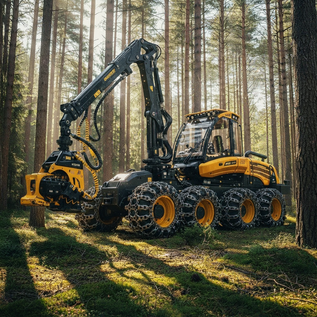 High-value forest machinery investments representing million euro equipment